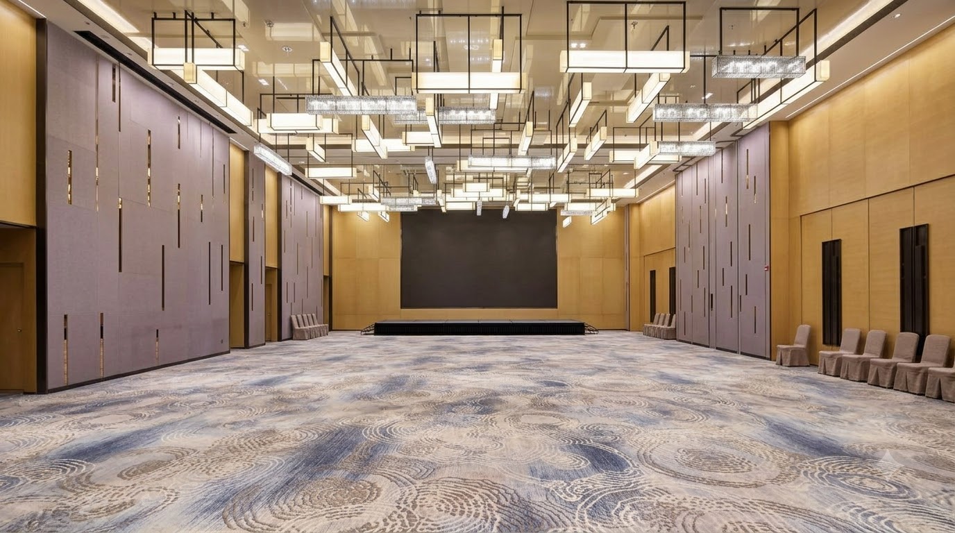 搭建前空宴会厅